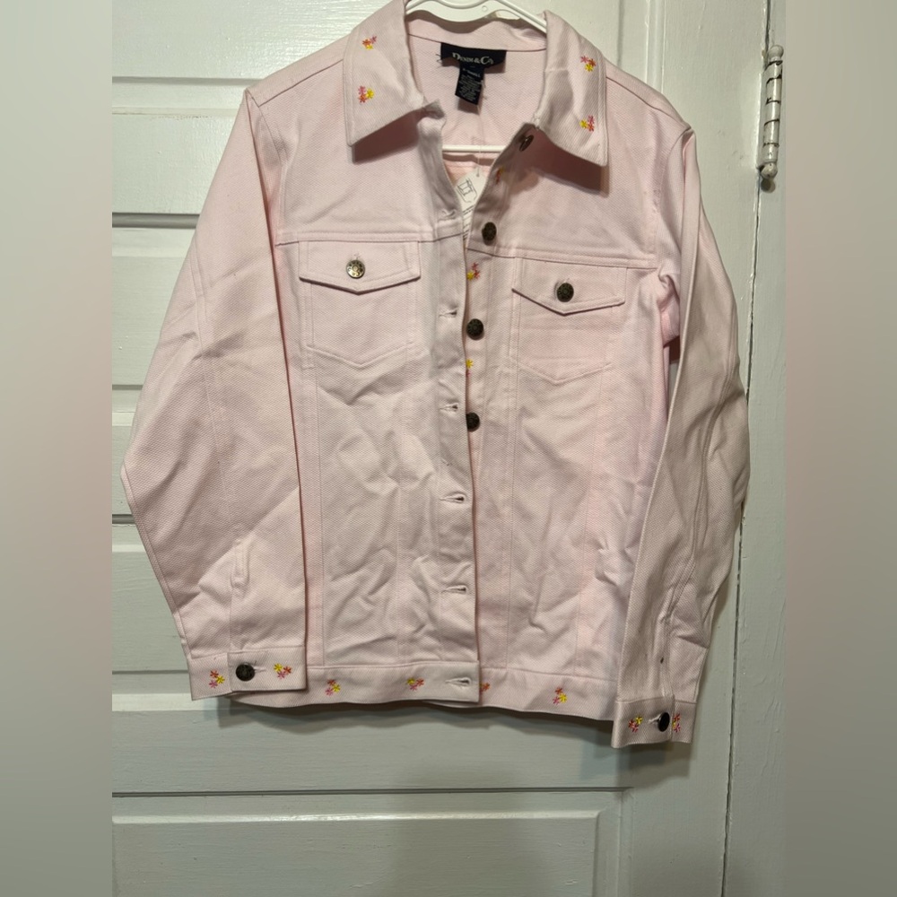 Light pink Denim jacket